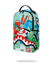 Load image into Gallery viewer, SPRAYGROUND MR. KRABS ACCOUNTS PAYABLE DLXSR BACKPACK