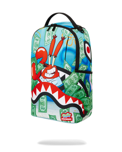 SPRAYGROUND MR. KRABS ACCOUNTS PAYABLE DLXSR BACKPACK