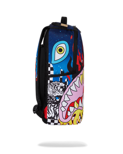 SPRAYGROUND TURNIN AND BURNIN DLXSR BACKPACK