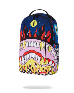 SPRAYGROUND TURNIN AND BURNIN DLXSR BACKPACK