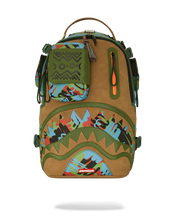 Load image into Gallery viewer, SPRAYGROUND A.I. SPECIAL OPS SANDFLOWER SPECIAL BACKPACK