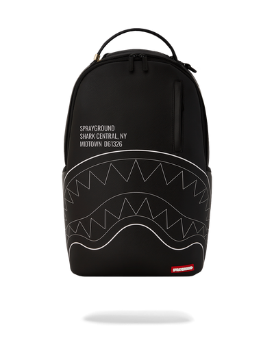 SPRAYGROUND SHARK CENTRAL OUT THE LINE DLXSV BACKPACK