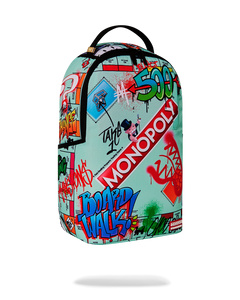 SPRAYGROUND MONOPOLY DO NOT PASS GO DLXSR BACKPACK