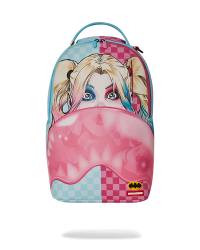 SPRAYGROUNDHARLEY QUINN BUBBLE GUM SHARK BACKPACK