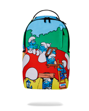 Load image into Gallery viewer, SPRAYGROUND SMURFS MUSHROOM VILLAGE BACKPACK