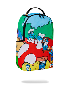 SPRAYGROUND SMURFS MUSHROOM VILLAGE BACKPACK