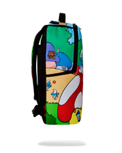 Load image into Gallery viewer, SPRAYGROUND SMURFS MUSHROOM VILLAGE BACKPACK