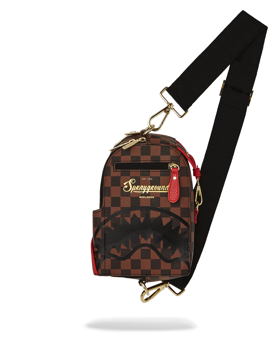 SPRAYGROUND TAKEOVER THE THRONE SLING BACKPACK – BLUE CITY NYC