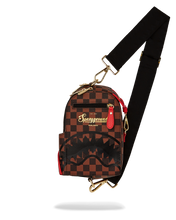 Load image into Gallery viewer, SPRAYGROUND TAKEOVER THE THRONE SLING BACKPACK