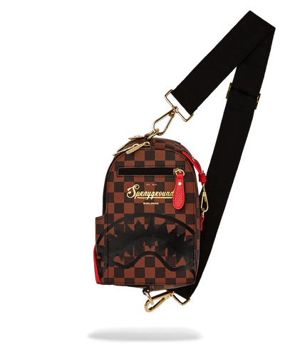 SPRAYGROUND TAKEOVER THE THRONE SLING BACKPACK