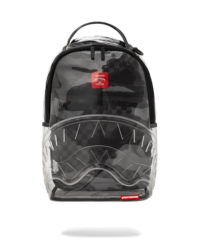 SPRAYGROUND CLEAR AS NIGHT - CLEAR DLX BACKPACK