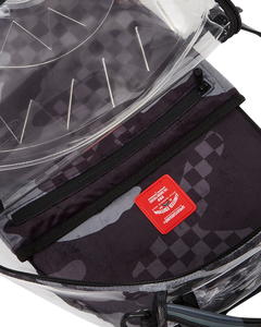 SPRAYGROUND CLEAR AS NIGHT - CLEAR DLX BACKPACK