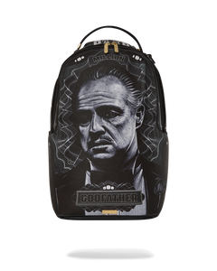 SPRAYGROUND STRICKTLY BUSINESS GODFATHER COLLAB BACKPACK