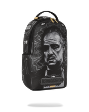 Load image into Gallery viewer, SPRAYGROUND STRICKTLY BUSINESS GODFATHER COLLAB BACKPACK