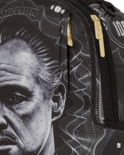 Load image into Gallery viewer, SPRAYGROUND STRICKTLY BUSINESS GODFATHER COLLAB BACKPACK