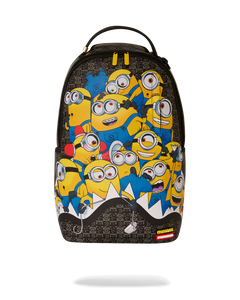 SPRAYGROUND MINIONS STACKED BACKPACK