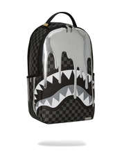 Load image into Gallery viewer, SPRAYGROUND METALLIC DRIP SHARKS IN PARIS  BACKPACK