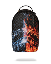 Load image into Gallery viewer, SPRAYGROUND FIRE ICE SHARK BACKPACK