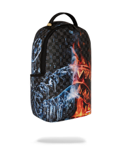 Load image into Gallery viewer, SPRAYGROUND FIRE ICE SHARK BACKPACK
