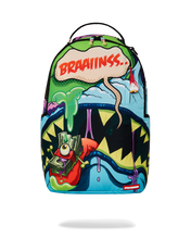 Load image into Gallery viewer, SPRAYGROUND MONEY BRAAIINNSS ZOMBIE SHARK MOUTH BACKPACK