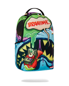 SPRAYGROUND MONEY BRAAIINNSS ZOMBIE SHARK MOUTH BACKPACK