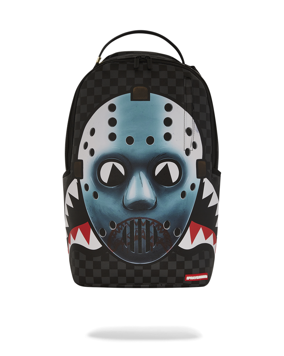 SPRAYGROUND YEP, NOT GOING OUTSIDE HOCKEY MASK SHARK MOUTH