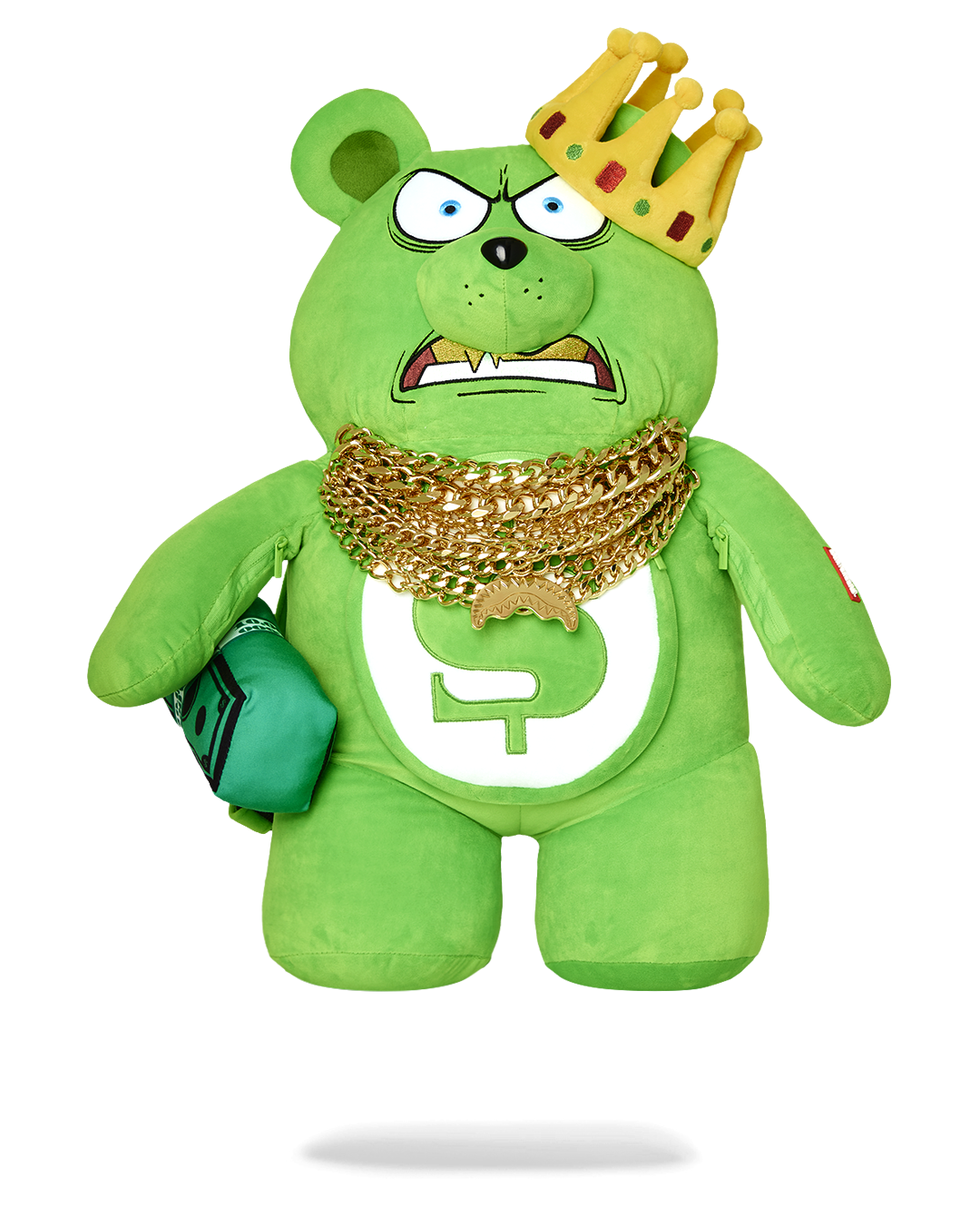 SPRAYGROUND MONEY 12 CHAINZ BEAR BACKPACK – BLUE CITY NYC