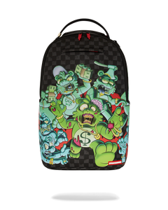 SPRAYGROUND ZOMBIE AND THE GANG BACKPACK – BLUE CITY NYC SPRAYGROUND ZOMBIE AND THE GANG BACKPACK – BLUE CITY NYC