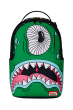 Load image into Gallery viewer, SPRAYGROUND JORGE RODRIGUEZ GREEN ALIEN BACKPACK