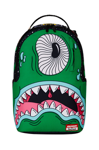 SPRAYGROUND JORGE RODRIGUEZ GREEN ALIEN BACKPACK