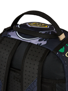 SPRAYGROUND JORGE RODRIGUEZ GREEN ALIEN BACKPACK