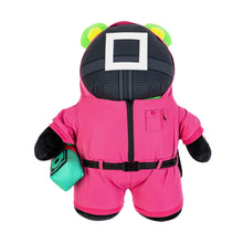 Load image into Gallery viewer, SPRAYGROUND SQUID GAME WORKER BEAR BACKPACK