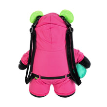 Load image into Gallery viewer, SPRAYGROUND SQUID GAME WORKER BEAR BACKPACK