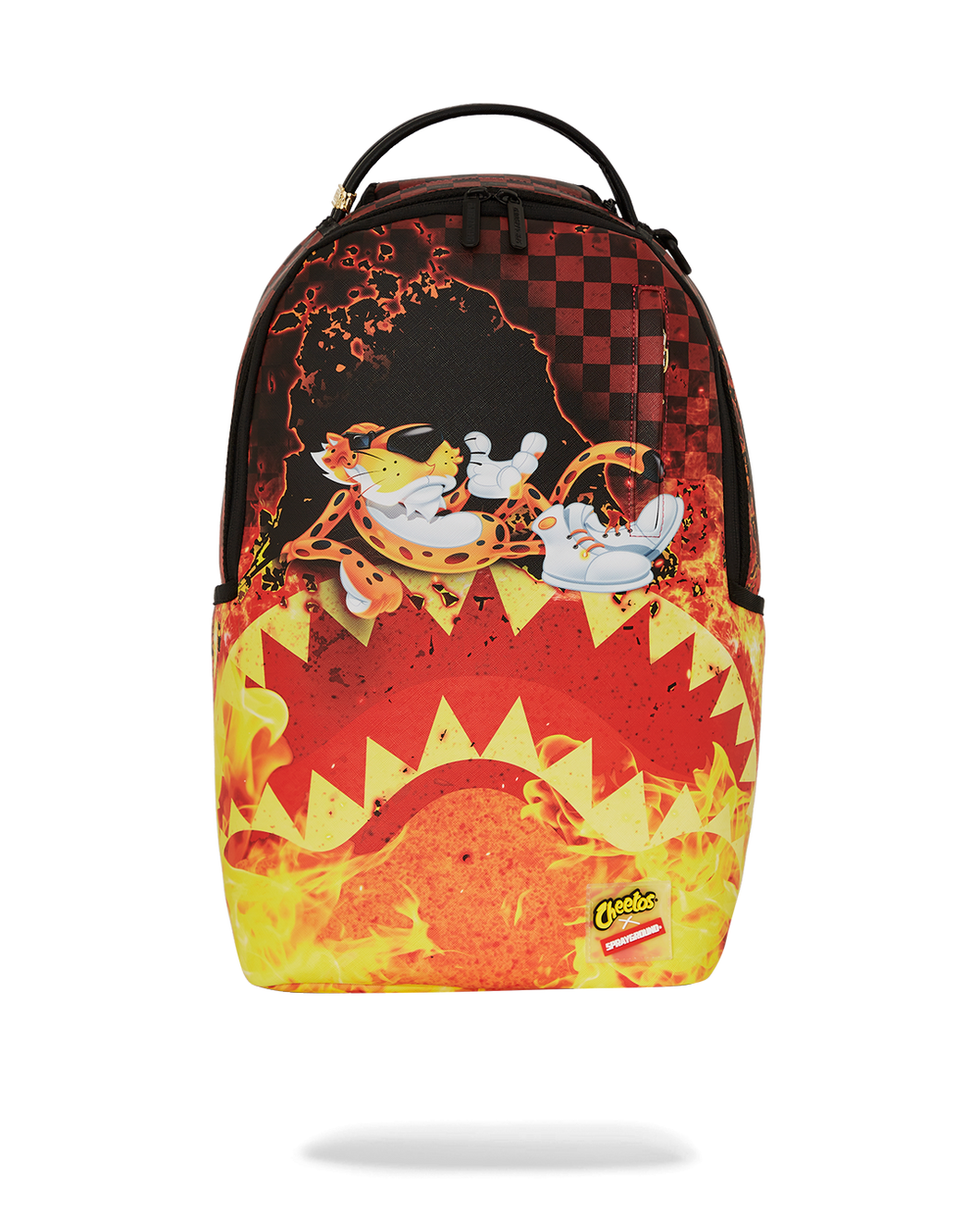 SPRAYGROUND CHEETO FIRE BACKPACK
