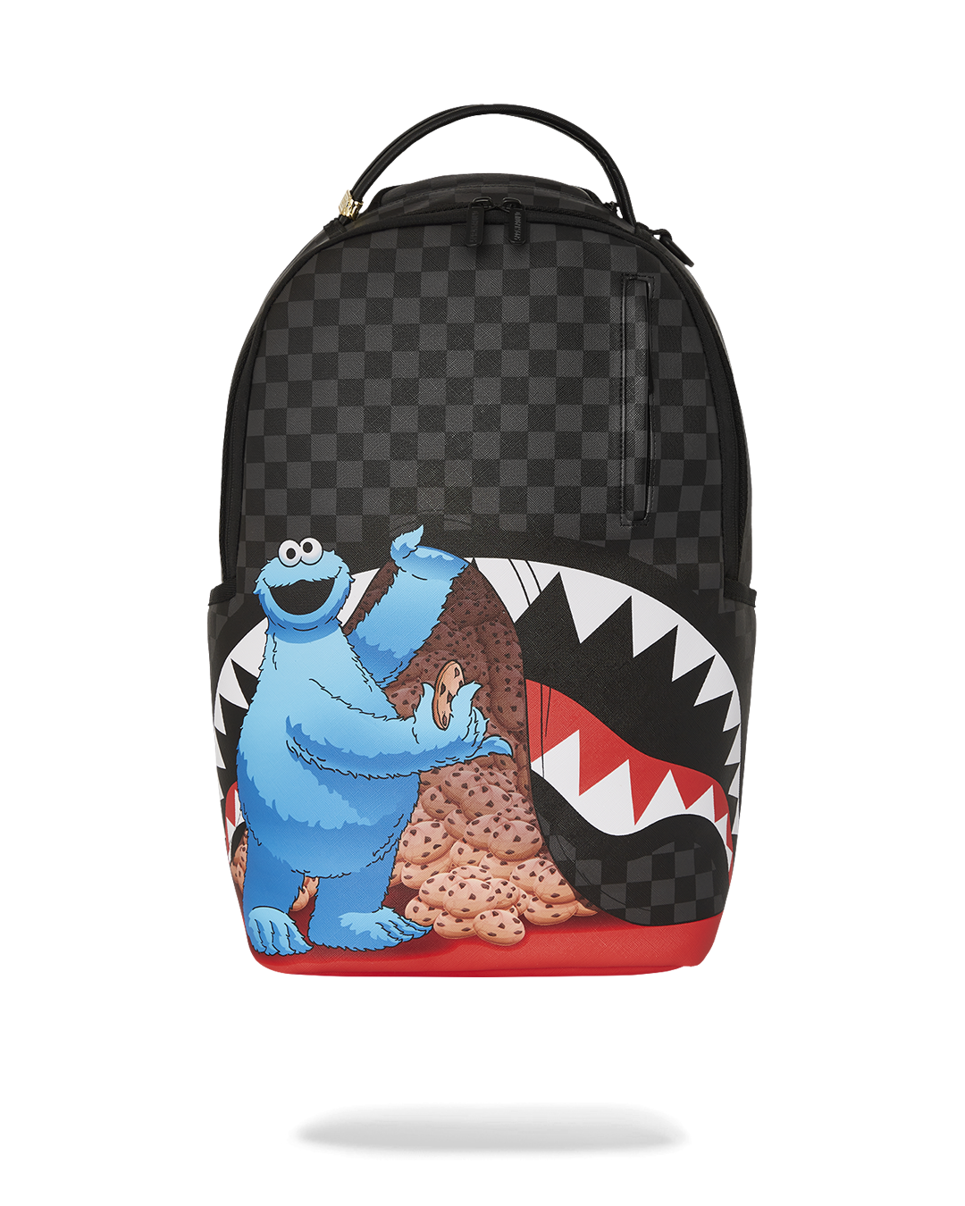 SPRAYGROUND SESAME STREET COOKIE MONSTER SNACK ATTACK BACKPACK