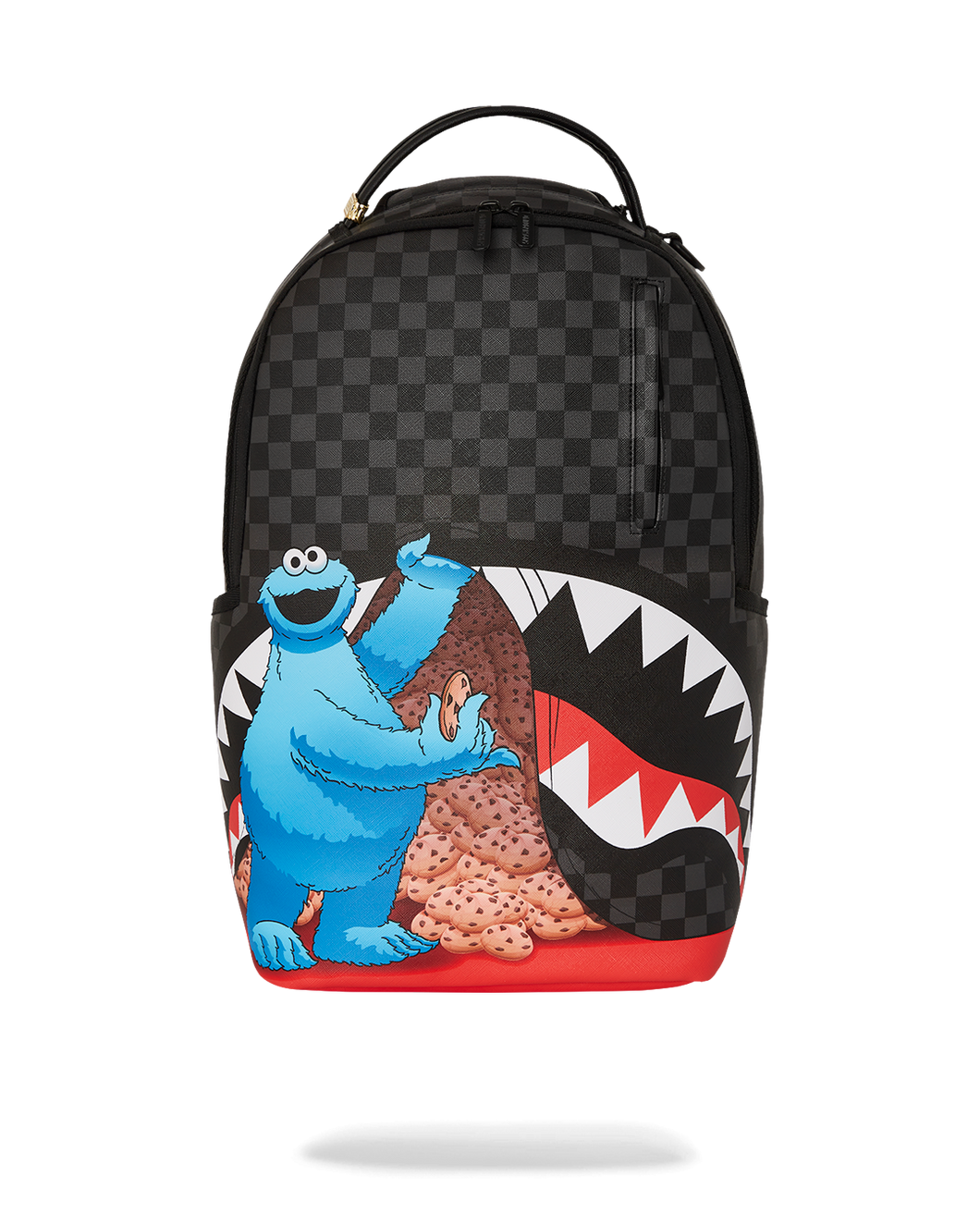 SPRAYGROUND SESAME STREET COOKIE MONSTER SNACK ATTACK BACKPACK