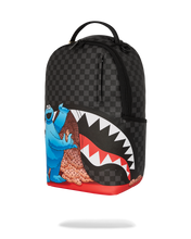 Load image into Gallery viewer, SPRAYGROUND SESAME STREET COOKIE MONSTER SNACK ATTACK BACKPACK