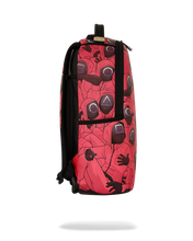 Load image into Gallery viewer, SPRAYGROUND SQUID GAME FRONT MAN AND WORKERS CRAMMED BACKPACK