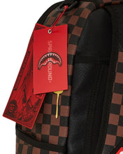 Load image into Gallery viewer, SPRAYGROUND RICHIE RICH GOLD SHARKMOUTH BACKPACK