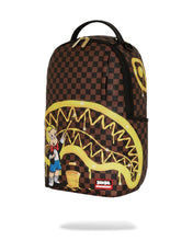 Load image into Gallery viewer, SPRAYGROUND RICHIE RICH GOLD SHARKMOUTH BACKPACK