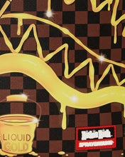 Load image into Gallery viewer, SPRAYGROUND RICHIE RICH GOLD SHARKMOUTH BACKPACK