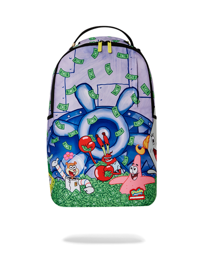 SPRAYGROUND SPONGEBOB CREW MONEY BATH BACKPACK