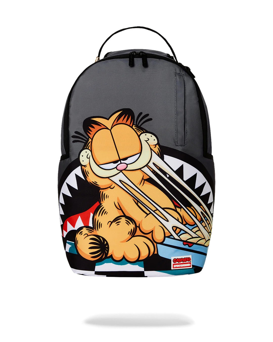 SPRAYGROUND GARFIELD CHEESY SITUATION BACKPACK – BLUE CITY NYC