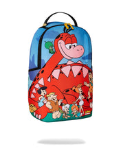 Load image into Gallery viewer, SPRAYGROUND FLINSTONES DINO SLIDE BACKPACK