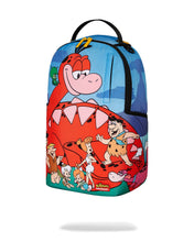 Load image into Gallery viewer, SPRAYGROUND FLINSTONES DINO SLIDE BACKPACK