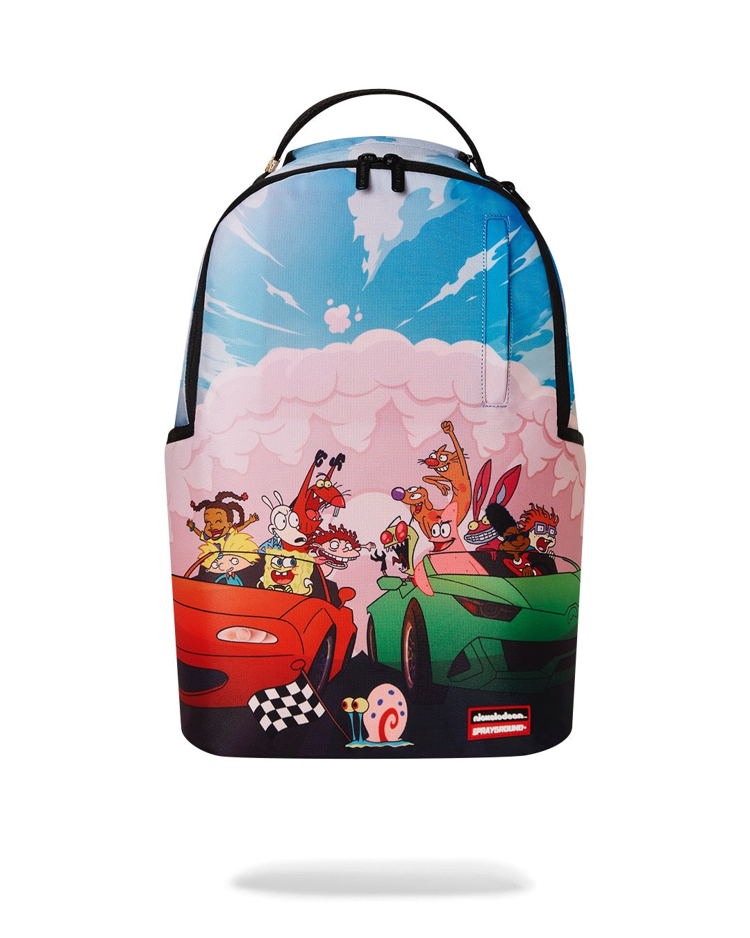 SPRAYGROUND 90'S NICK DRIVE DLXR BACKPACK – BLUE CITY NYC