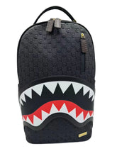Load image into Gallery viewer, SPRAYGROUND BLACK OUT SHARKS IN PARIS BACKPACK