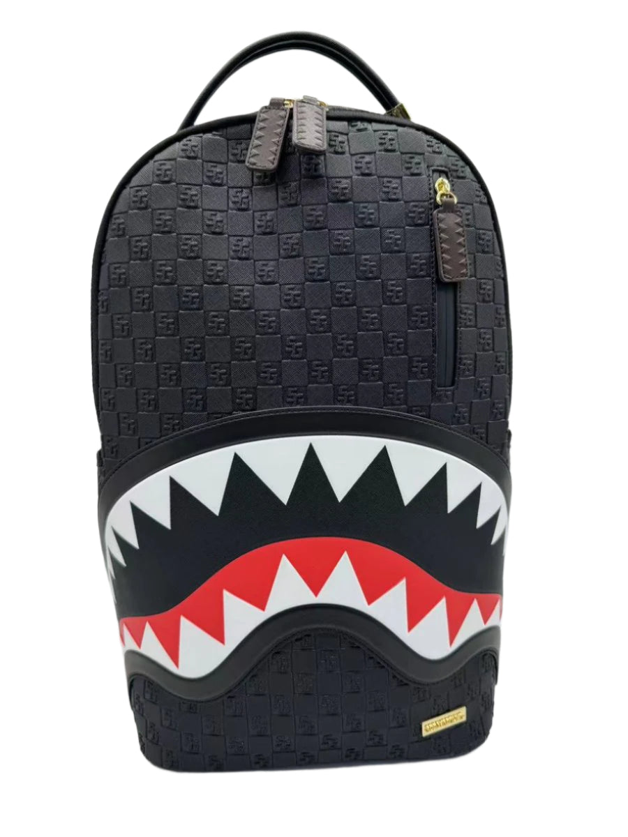 SPRAYGROUND BLACK OUT SHARKS IN PARIS BACKPACK