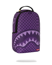 Load image into Gallery viewer, SPRAYGROUND PURPLE SHARK SHARKS BACKPACK