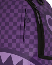 Load image into Gallery viewer, SPRAYGROUND PURPLE SHARK SHARKS BACKPACK